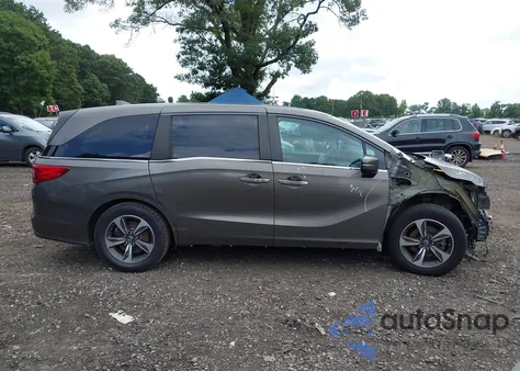 2019 Honda Odyssey Touring из США, поврежденный, VIN 5FNRL6H87KB100211
